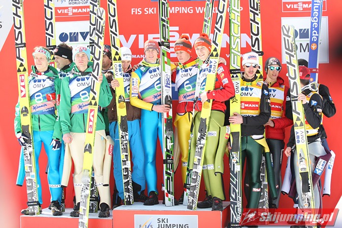 121 Podium konkursu